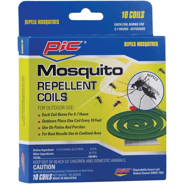 Pic Mosquito Repellent Coils, Pack/10 C-10-12